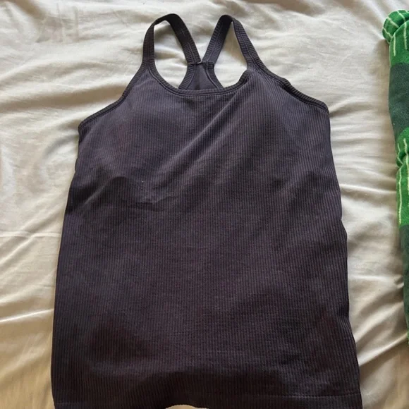 Lululemon Charcoal Tank Top for Women Size 10 - Picture 1 of 3